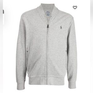 RALPH LAUREN
• AUTHENTICATED
BOMBERJKTM8-LONG SLEEVE-FULL
ZIP
Gray‎ size medium